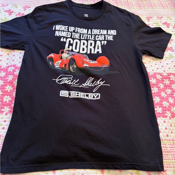Shelby Licensed Other - Classic Shelby Cobra TShirt-Size Large